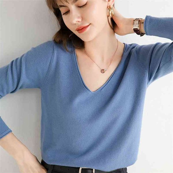 curling loose korean ladies knitted sweater women pullovers knit jumper autumn basic pullover soft fit knitwear female 210508, Black
curling loose korean ladies knitted sweater women pullovers knit jumper autumn basic pullover soft fit knitwear female 210508, Black