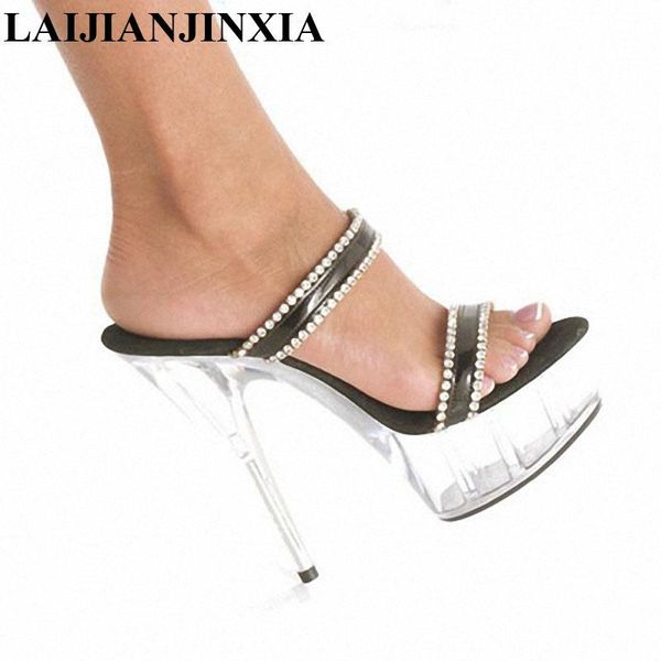 slippers laijianjinxia women shoes sandals 2021 summer transparent crystal shoes, wedding 15cm high-heeled, Black
slippers laijianjinxia women shoes sandals 2021 summer transparent crystal shoes, wedding 15cm high-heeled, Black
