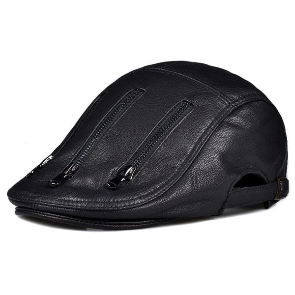 berets 2022 design men's 100% genuine leather beret cabbie cap hat brand boy male black brown color caps 45% off, Blue;gray
berets 2022 design men's 100% genuine leather beret cabbie cap hat brand boy male black brown color caps 45% off, Blue;gray