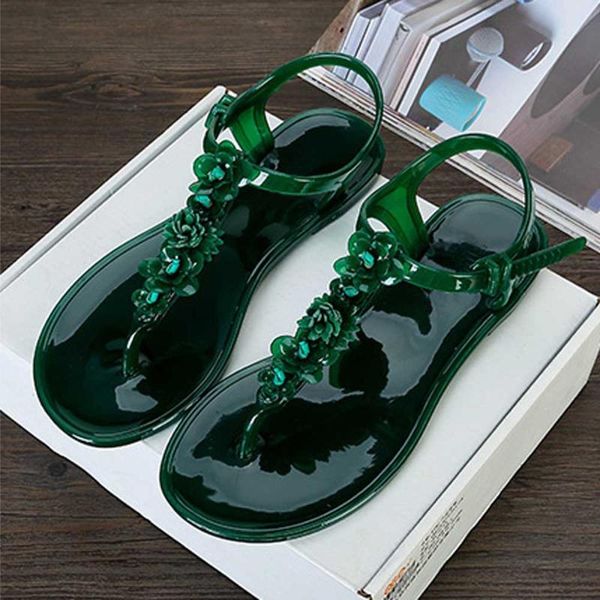 women sandals flip flops 2021 summer flat shoes pvc simple flowers bohemian ladies vacation beach sandales femme, Black
women sandals flip flops 2021 summer flat shoes pvc simple flowers bohemian ladies vacation beach sandales femme, Black