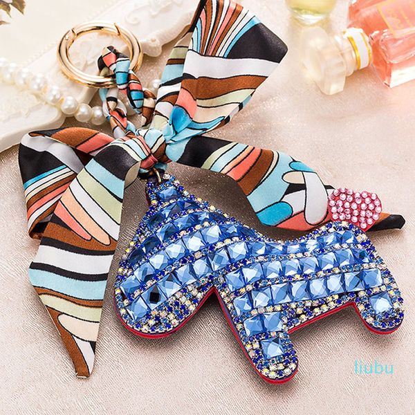fashion cute women's bag & car pendant high-end handmade scarf leather handbag key chains tassel rodeo, Silver
fashion cute women's bag & car pendant high-end handmade scarf leather handbag key chains tassel rodeo, Silver