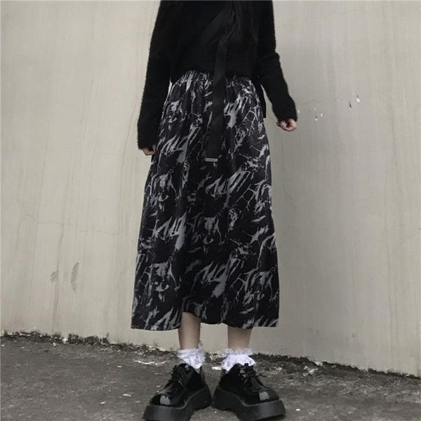 skirts goth harajuku tie dye graffiti skirt women high waist split casual gothic midi 2021 retro preppy style a line, Black
skirts goth harajuku tie dye graffiti skirt women high waist split casual gothic midi 2021 retro preppy style a line, Black