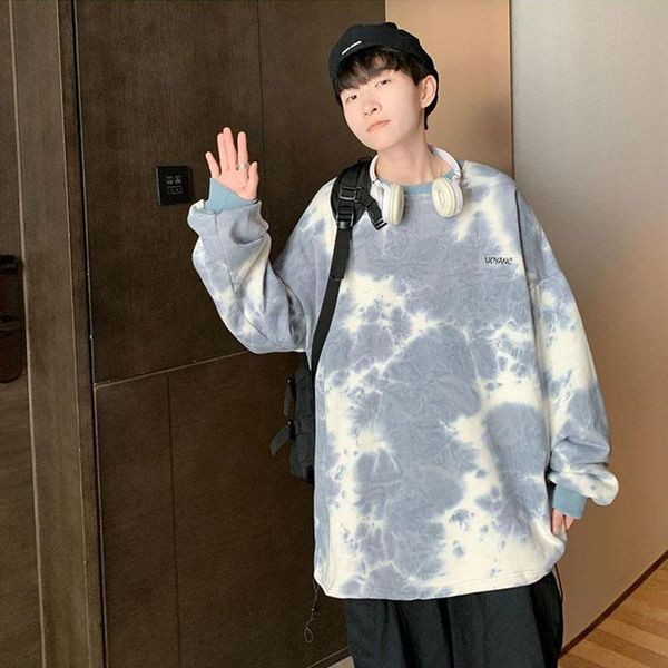 men's hoodies & sweatshirts tie dyed men autumn and winter long sleeve o neck harajuku korean fashion hip loose streetwear vintage swea, Black
men's hoodies & sweatshirts tie dyed men autumn and winter long sleeve o neck harajuku korean fashion hip loose streetwear vintage swea, Black
