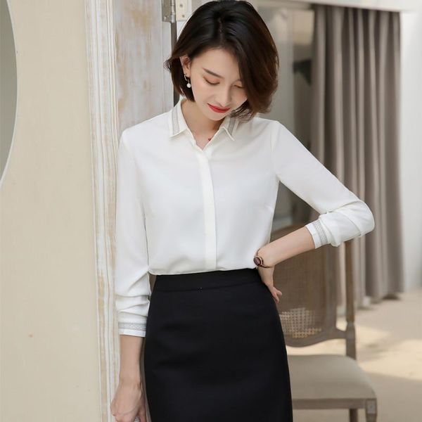 women's blouses & shirts women white basic selling button solid summer long sleeve shirt female chiffon slim clothing plus size jy
women's blouses & shirts women white basic selling button solid summer long sleeve shirt female chiffon slim clothing plus size jy