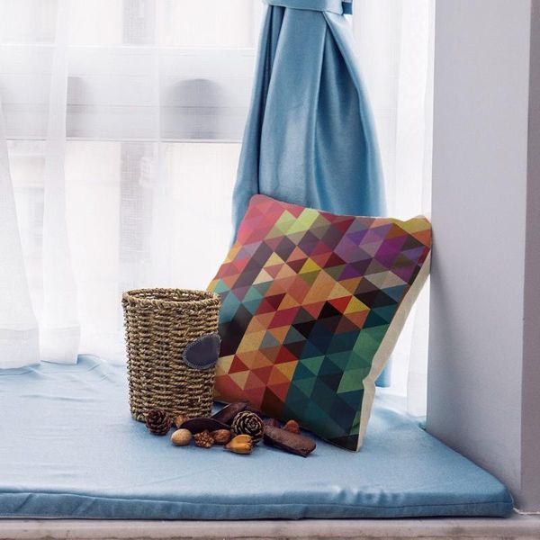 pillow case geometric pattern cover decorative 18*18 inches waist square pillowcase for home window bedside
pillow case geometric pattern cover decorative 18*18 inches waist square pillowcase for home window bedside
