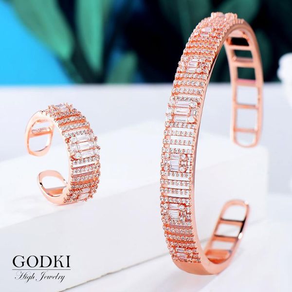 earrings & necklace godki luxury trendy saudi arabia bangle ring set jewelry sets for women wedding engagement brincos para as mulheres 2021, Silver
earrings & necklace godki luxury trendy saudi arabia bangle ring set jewelry sets for women wedding engagement brincos para as mulheres 2021, Silver
