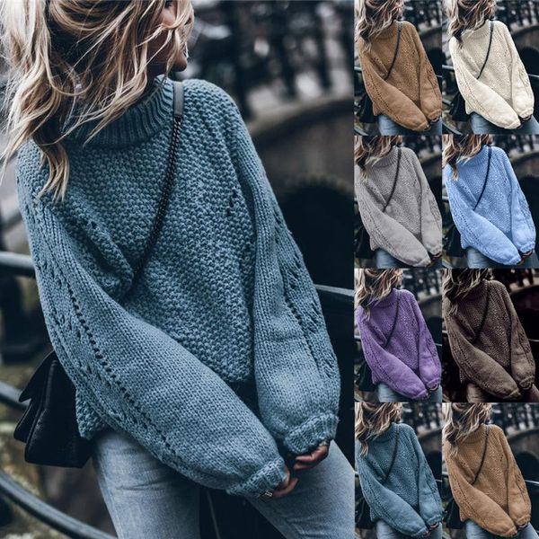 women's sweaters fashion warm knitted sweater casual autumn winter ladies solid turtleneck pullovers female women long sleeve blusas j, White;black
women's sweaters fashion warm knitted sweater casual autumn winter ladies solid turtleneck pullovers female women long sleeve blusas j, White;black