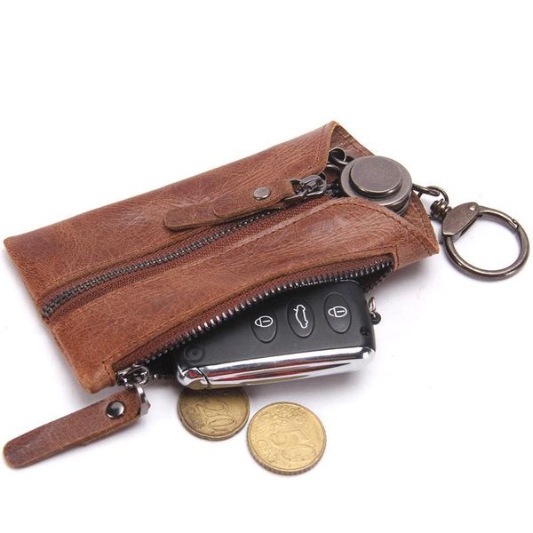 wallets housekeeper key bag genuine leather car organizer keychain case women holder cases men, Red;black
wallets housekeeper key bag genuine leather car organizer keychain case women holder cases men, Red;black