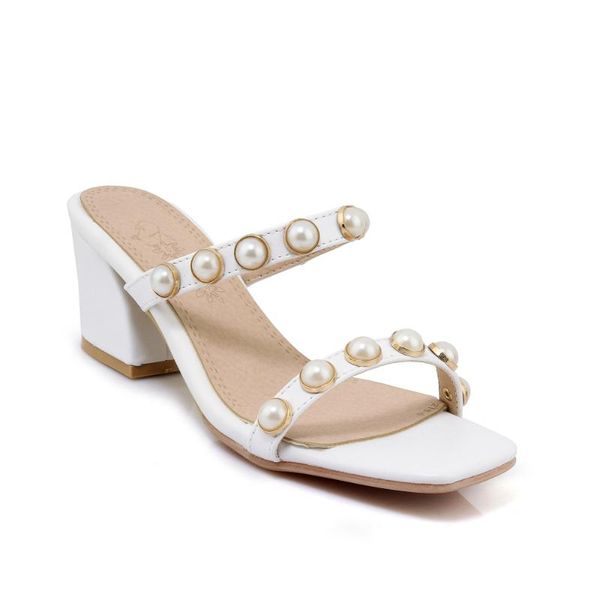 years summer thick with the pearl square head size code 32-43 suede female sandals tide 1867, Black
years summer thick with the pearl square head size code 32-43 suede female sandals tide 1867, Black