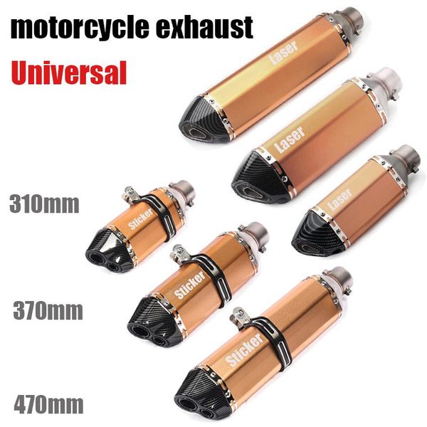 38-51mm universal motorcycle exhaust pipe for rc390 z800 gsxr750 tmax530 xmax300 250 cbr500 muffler escape moto system
38-51mm universal motorcycle exhaust pipe for rc390 z800 gsxr750 tmax530 xmax300 250 cbr500 muffler escape moto system