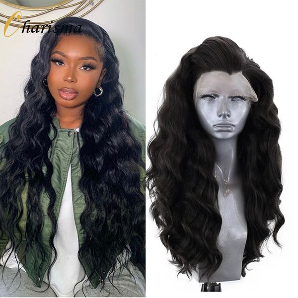 costume accessories synthetic lace front wig long water wave hair black wigs for women heat resistant natural hairline cosplay wigs, Silver
costume accessories synthetic lace front wig long water wave hair black wigs for women heat resistant natural hairline cosplay wigs, Silver