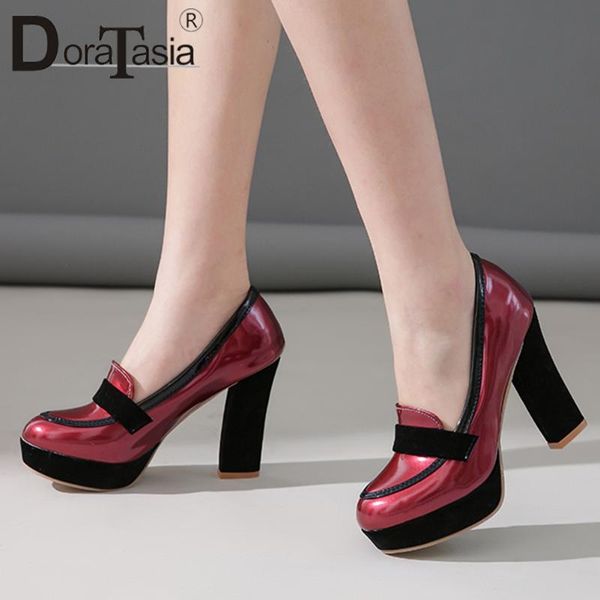 dress shoes doratasia ladies fashion platform pumps 2021 high chunky heels women elegant shallow ol woman, Black
dress shoes doratasia ladies fashion platform pumps 2021 high chunky heels women elegant shallow ol woman, Black