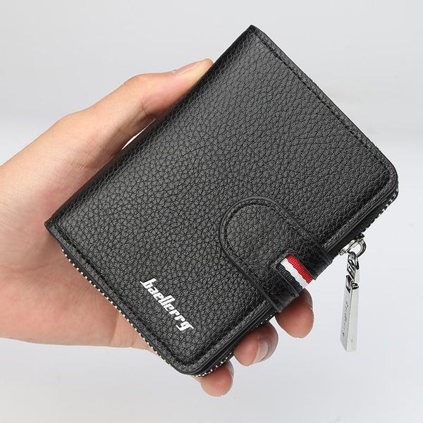 wallets men's short wallet korean version of multi-card buckle large capacity zipper clutch bag, Red;black
wallets men's short wallet korean version of multi-card buckle large capacity zipper clutch bag, Red;black