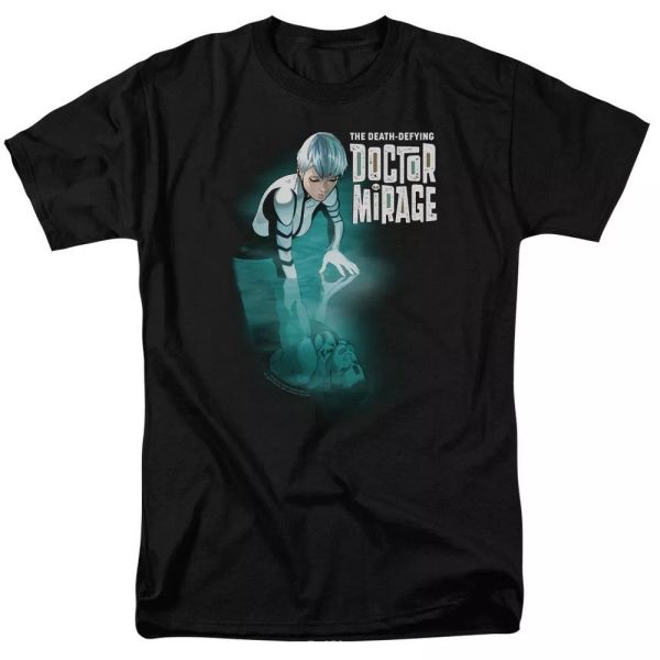 Doctor Mirage Crossing Over T-Shirt DC Comics Sizes S-3X NEW, White;black 
Doctor Mirage Crossing Over T-Shirt DC Comics Sizes S-3X NEW, White;black