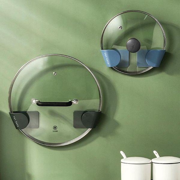hooks & rails punch-pot lid holder small wall-mounted hanging pan cover rack for household kitchen easy supplies
hooks & rails punch-pot lid holder small wall-mounted hanging pan cover rack for household kitchen easy supplies
