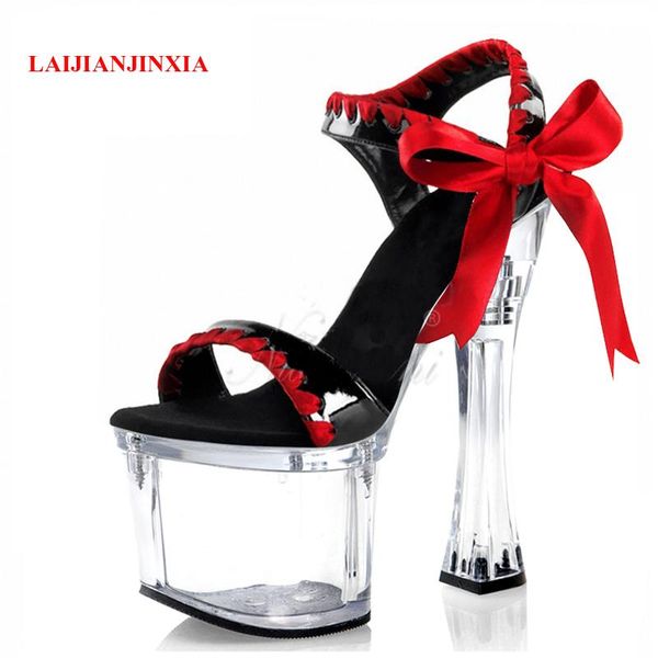 sandals laijianjinxia mixed colors crystal spool heels 18cm super high heeled shoes platform 7 inches nightclub women's, Black
sandals laijianjinxia mixed colors crystal spool heels 18cm super high heeled shoes platform 7 inches nightclub women's, Black