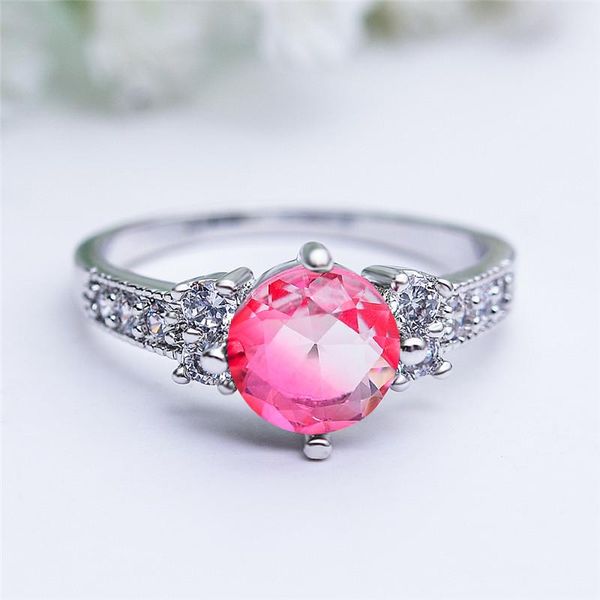 wedding rings charm female crystal pink yellow stone ring vintage silver color rainbow for women promise love engagement, Slivery;golden
wedding rings charm female crystal pink yellow stone ring vintage silver color rainbow for women promise love engagement, Slivery;golden