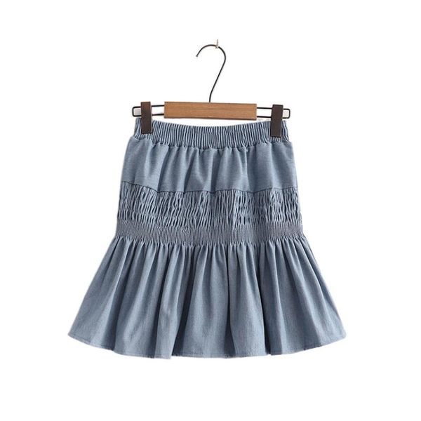 skirts 2021 summer simple urban casual women's ruffle skirt denim daily hight waist pleated 2112530, Black
skirts 2021 summer simple urban casual women's ruffle skirt denim daily hight waist pleated 2112530, Black