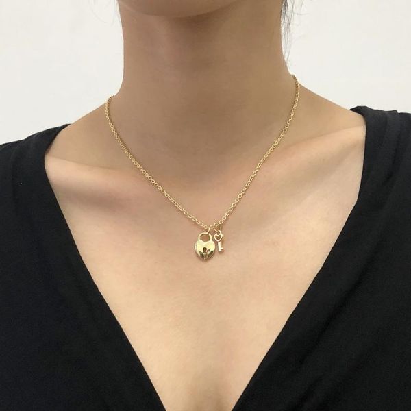 pendant necklaces phyanic fashion geometric love heart key choker necklace for women round gold chain chunky jewelry gift, Silver
pendant necklaces phyanic fashion geometric love heart key choker necklace for women round gold chain chunky jewelry gift, Silver