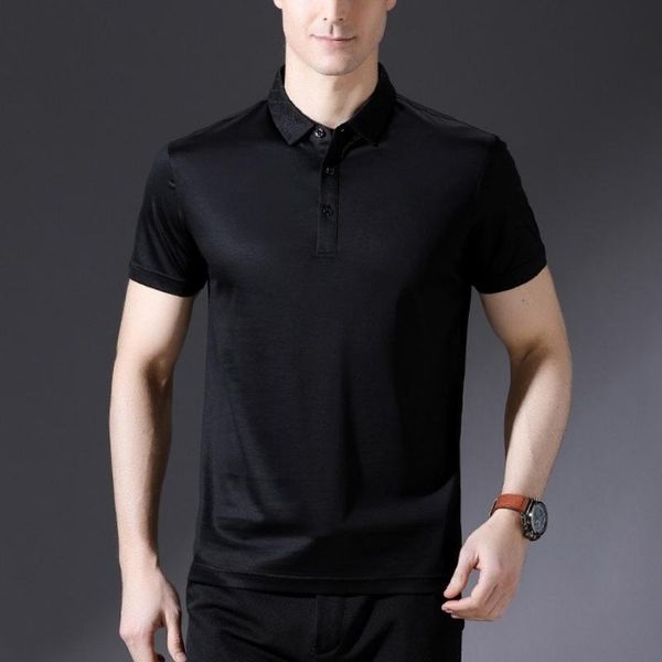 mens turn-down collar short sleeve shirt solid color fashion 2021 office formal shirts summer loose button casual male men's, White;black
mens turn-down collar short sleeve shirt solid color fashion 2021 office formal shirts summer loose button casual male men's, White;black