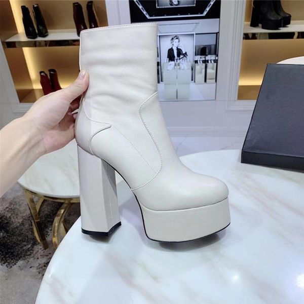 boots platform high heels botas de mujer thick bottom shoes women white black genuine leather quality desginer
boots platform high heels botas de mujer thick bottom shoes women white black genuine leather quality desginer