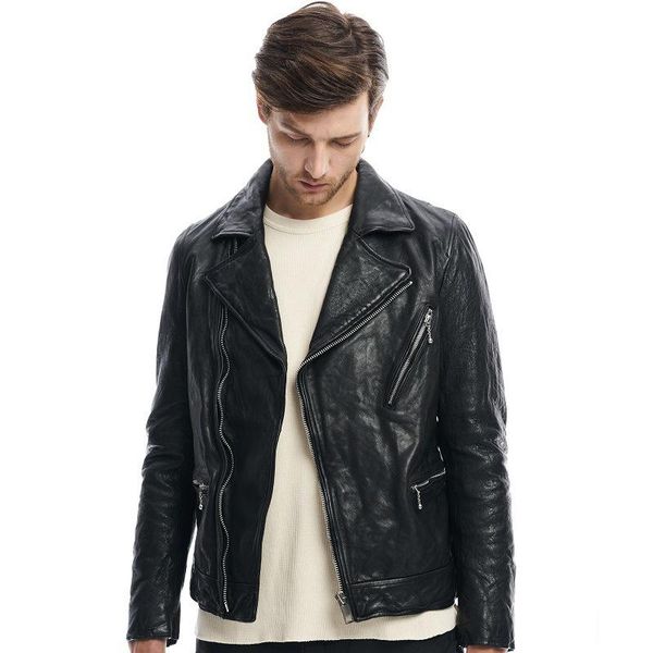 men's leather & faux 2022 fashion genuine jacket slim fit biker men black real coat for motorcycle
men's leather & faux 2022 fashion genuine jacket slim fit biker men black real coat for motorcycle