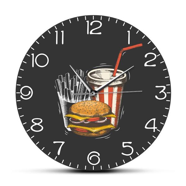 wall clocks fast food in town modern clock hamburger french fries soda traditional restaurant decor gift
wall clocks fast food in town modern clock hamburger french fries soda traditional restaurant decor gift