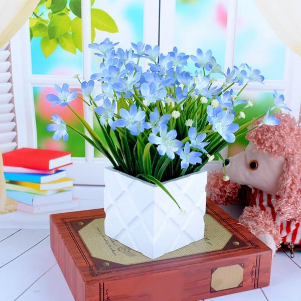 decorative flowers & wreaths artificial 7-branch orchid grass potted plant flower simulation living room bedroom home decoration floral 
decorative flowers & wreaths artificial 7-branch orchid grass potted plant flower simulation living room bedroom home decoration floral