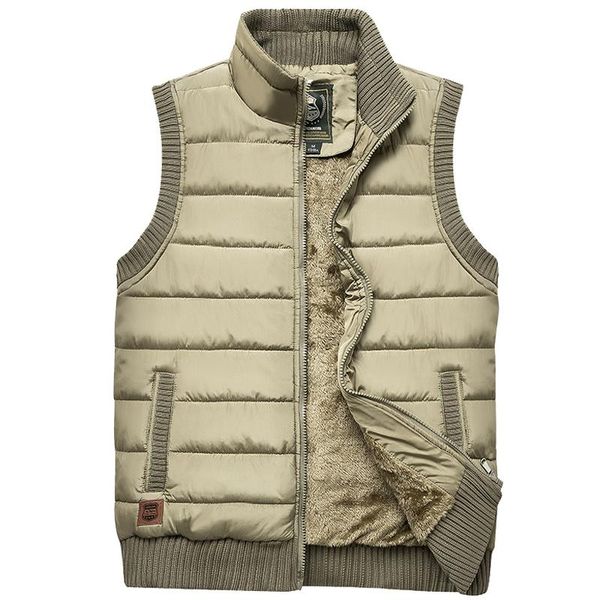 men's vests brand 2021 thicken winter vest zipper coat warm sleeveless jacket casual fleece male army green waistcoat black, Black;white
men's vests brand 2021 thicken winter vest zipper coat warm sleeveless jacket casual fleece male army green waistcoat black, Black;white