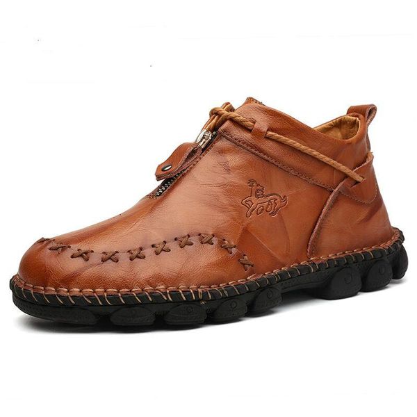 boots winter shoes men autumn leather high man casual ankle boot comfortable men's snow work plus size 38-48, Black
boots winter shoes men autumn leather high man casual ankle boot comfortable men's snow work plus size 38-48, Black