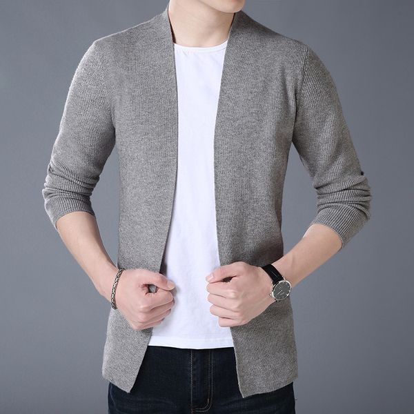 sweaters fashion knit autumn thin men's boutique sweater ted cardigan temperament, White;black
sweaters fashion knit autumn thin men's boutique sweater ted cardigan temperament, White;black