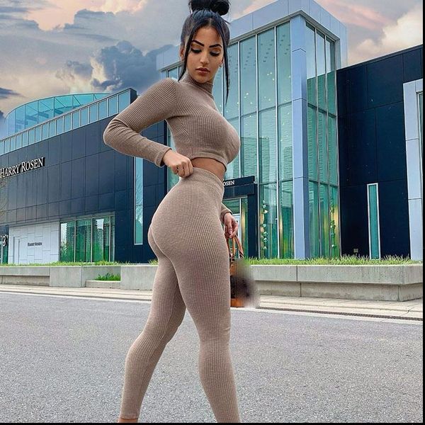 long sleeve sweater legging women tracksuits knitting pants suits autumn winter bodycon fitness set knitted skinny two piece, Gray
long sleeve sweater legging women tracksuits knitting pants suits autumn winter bodycon fitness set knitted skinny two piece, Gray