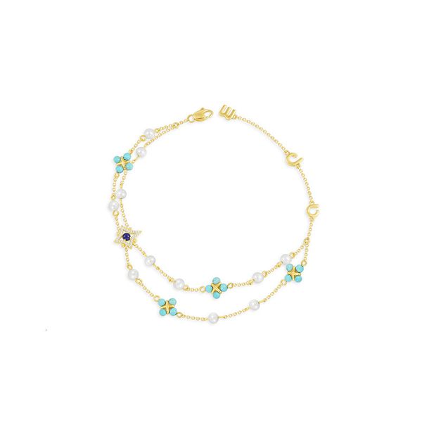 bangles bracelet family high version brcelet romn temperment double-lyer perl bluestone brcelet summer personlity brcelet femle, Black
bangles bracelet family high version brcelet romn temperment double-lyer perl bluestone brcelet summer personlity brcelet femle, Black