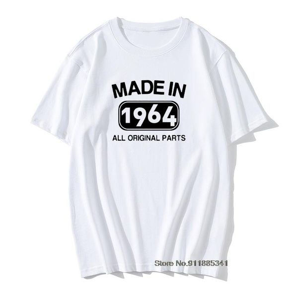 men's t-shirts in 1964 birthday man t-shirt 57 years present graphic unique cotton tshirts retro round neck father grandad tees, White;black
men's t-shirts in 1964 birthday man t-shirt 57 years present graphic unique cotton tshirts retro round neck father grandad tees, White;black