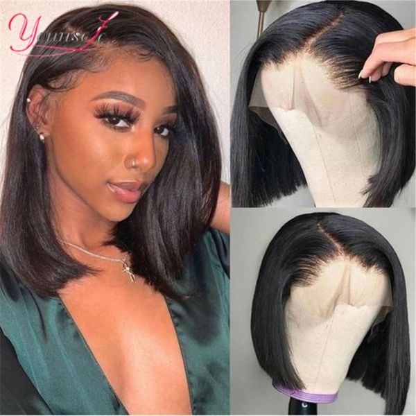 lace wigs younsolo straight bob frontal wig 13x4 peruvian human hair pre-plucked 100% remy short, Black;brown
lace wigs younsolo straight bob frontal wig 13x4 peruvian human hair pre-plucked 100% remy short, Black;brown