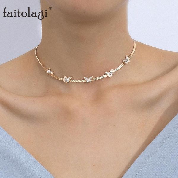 chains fashion rhinestones butterfly choker necklace for women pendant shiny collar jewelry wedding gift, Silver
chains fashion rhinestones butterfly choker necklace for women pendant shiny collar jewelry wedding gift, Silver