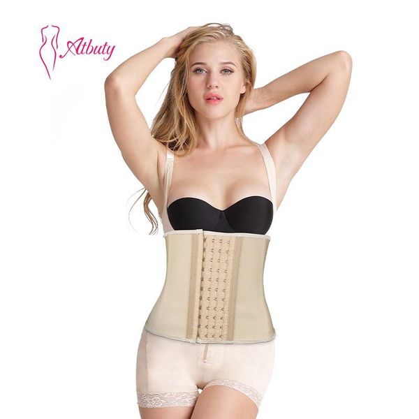 women's shapers atbuty 3 layers fabric 100% latex nude waist trainer 9 inch length underbust durable corset nb100013, Black;white
women's shapers atbuty 3 layers fabric 100% latex nude waist trainer 9 inch length underbust durable corset nb100013, Black;white