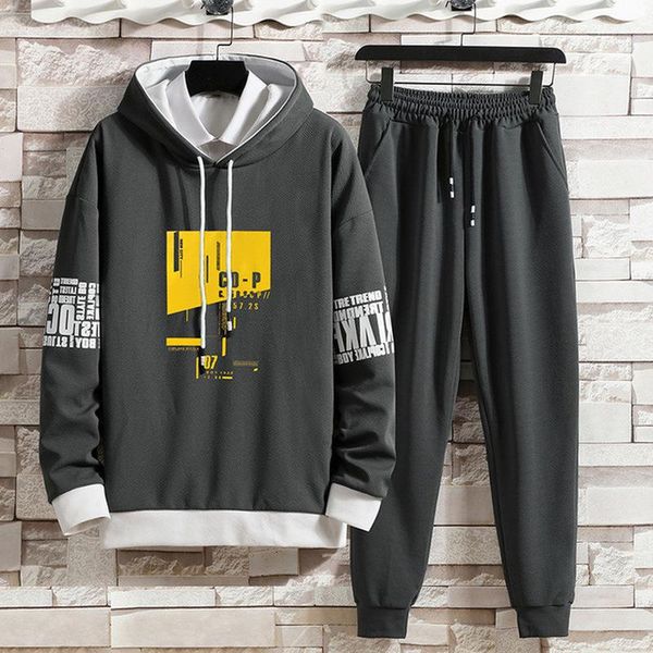 men's tracksuits suits youth autumn and winter loose clothing a set of sweater jackets casual korean sportswear sweatsuit, Gray
men's tracksuits suits youth autumn and winter loose clothing a set of sweater jackets casual korean sportswear sweatsuit, Gray