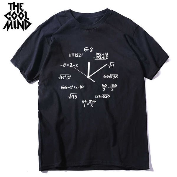 coolmind 100% cotton math clock print funny men t shirt casual short sleeve o-neck t cool summer t- s tee 210629, White;black
coolmind 100% cotton math clock print funny men t shirt casual short sleeve o-neck t cool summer t- s tee 210629, White;black