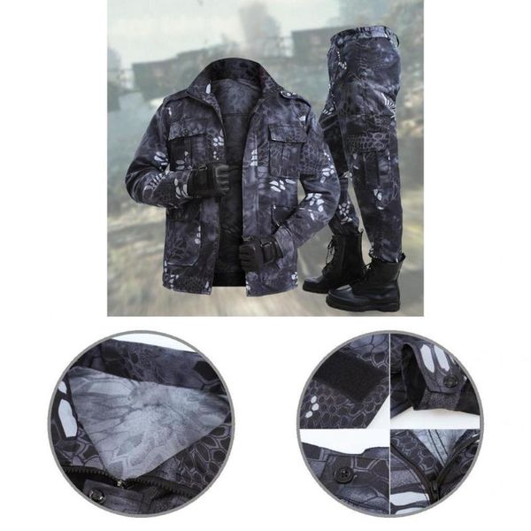 men's tracksuits sun-proof two-piece set fastener tape design wear resistant outdoor suit for training, Gray
men's tracksuits sun-proof two-piece set fastener tape design wear resistant outdoor suit for training, Gray
