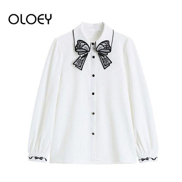 elegant embroidery blouse for women button up shirt lady spring 2021 white chiffon long sleeve cardigan casual baita fashion women's bl
elegant embroidery blouse for women button up shirt lady spring 2021 white chiffon long sleeve cardigan casual baita fashion women's bl