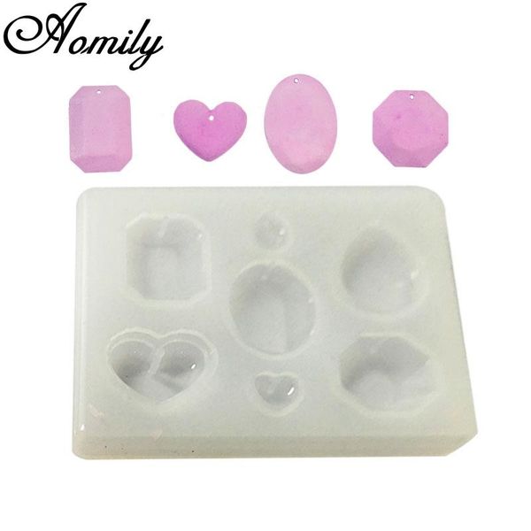 baking & pastry tools aomily silicone pendant mold necklace gemstones fondant cake chocolate diy mould container crystal drop uv resin soap
baking & pastry tools aomily silicone pendant mold necklace gemstones fondant cake chocolate diy mould container crystal drop uv resin soap