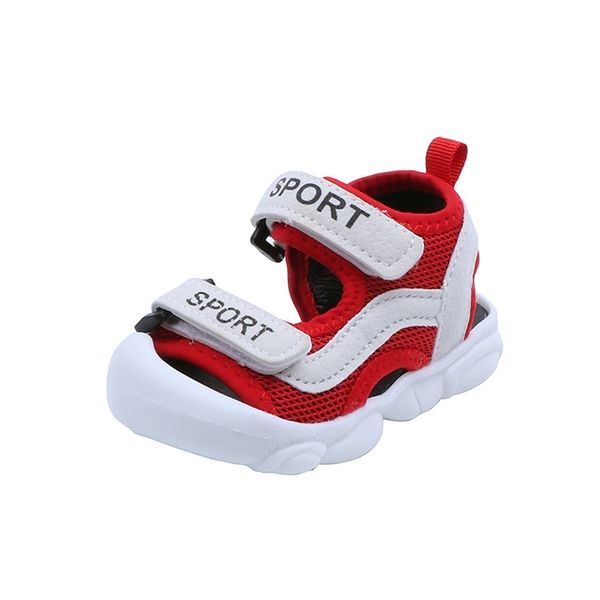 baby boys girl sandals summer toddler shoes mesh breathable casual sport beach kids sandals flat soft sole children infant shoes 210713, Black;red
baby boys girl sandals summer toddler shoes mesh breathable casual sport beach kids sandals flat soft sole children infant shoes 210713, Black;red