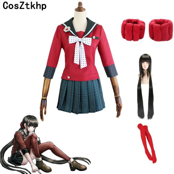 theme costume danganronpa v3 killing harmony harukawa maki school uniform cosplay costume custom any size wigs, Black;red
theme costume danganronpa v3 killing harmony harukawa maki school uniform cosplay costume custom any size wigs, Black;red