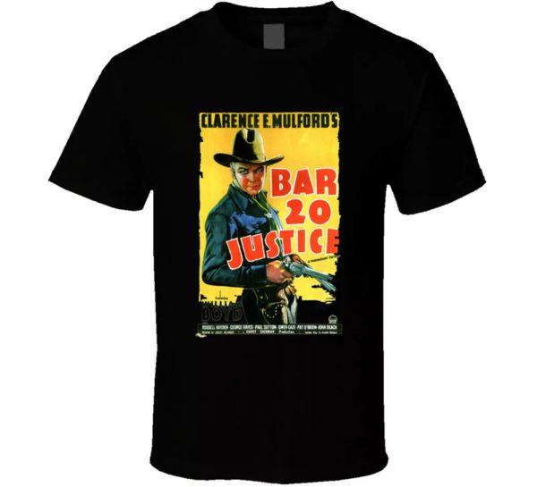 poster archive bar 20 justice pistol western movie tv cowboy men t shirt new, White;black
poster archive bar 20 justice pistol western movie tv cowboy men t shirt new, White;black