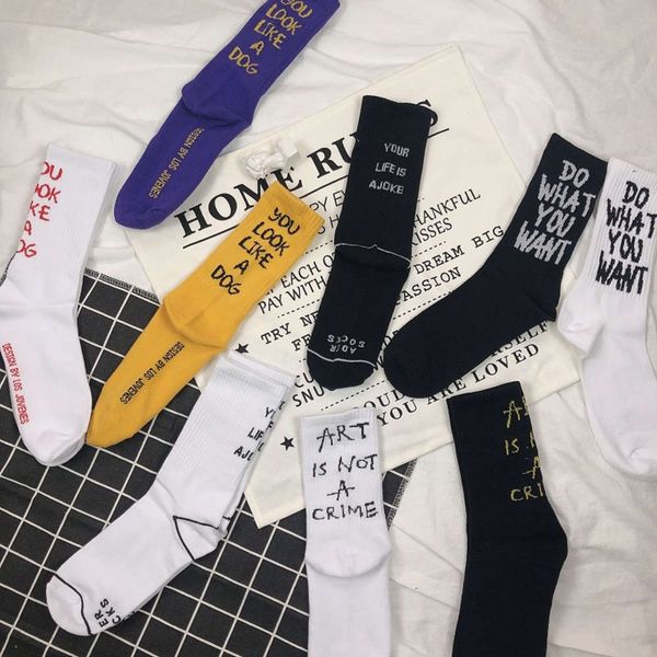 women letter vintage patterned harajuku socks fashion funny skateboard cool for female casual cotton short hipster sox, Black;white 
women letter vintage patterned harajuku socks fashion funny skateboard cool for female casual cotton short hipster sox, Black;white
