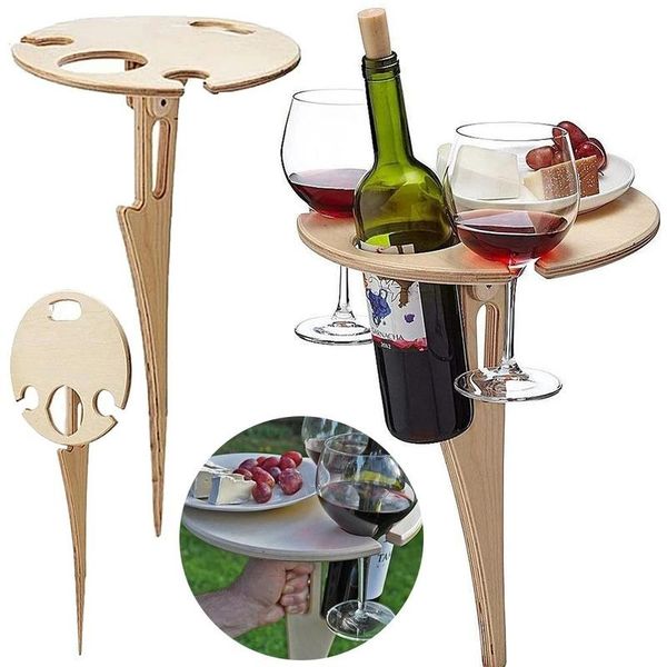 collapsible outdoor wine table round deskpicnic racks for travel camping party holders easy to carry camp furniture
collapsible outdoor wine table round deskpicnic racks for travel camping party holders easy to carry camp furniture