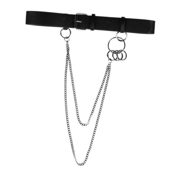 belts women's pin buckle belt fashionable wild retro black chain decorative ring, Black;brown
belts women's pin buckle belt fashionable wild retro black chain decorative ring, Black;brown