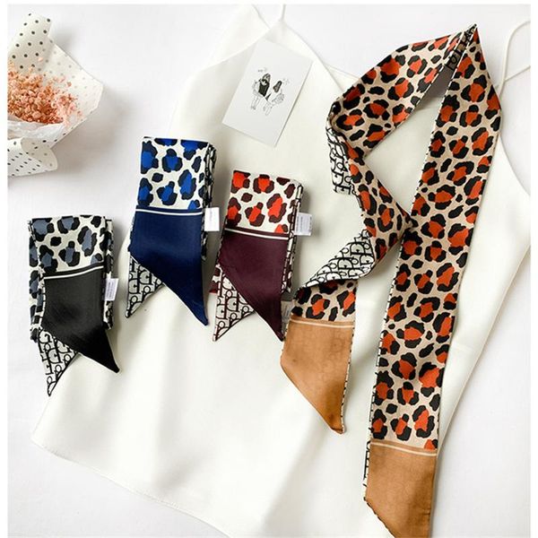scarves brand leopard spot print narrow scarf female decoration waist belt headband tie bundle ribbon streamer hair band, Blue;gray
scarves brand leopard spot print narrow scarf female decoration waist belt headband tie bundle ribbon streamer hair band, Blue;gray
