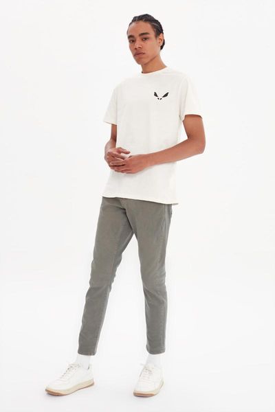 men's t-shirts trendyol men 's regular fit short-sleeve t-shirt tmnss21ts3742, White;black
men's t-shirts trendyol men 's regular fit short-sleeve t-shirt tmnss21ts3742, White;black